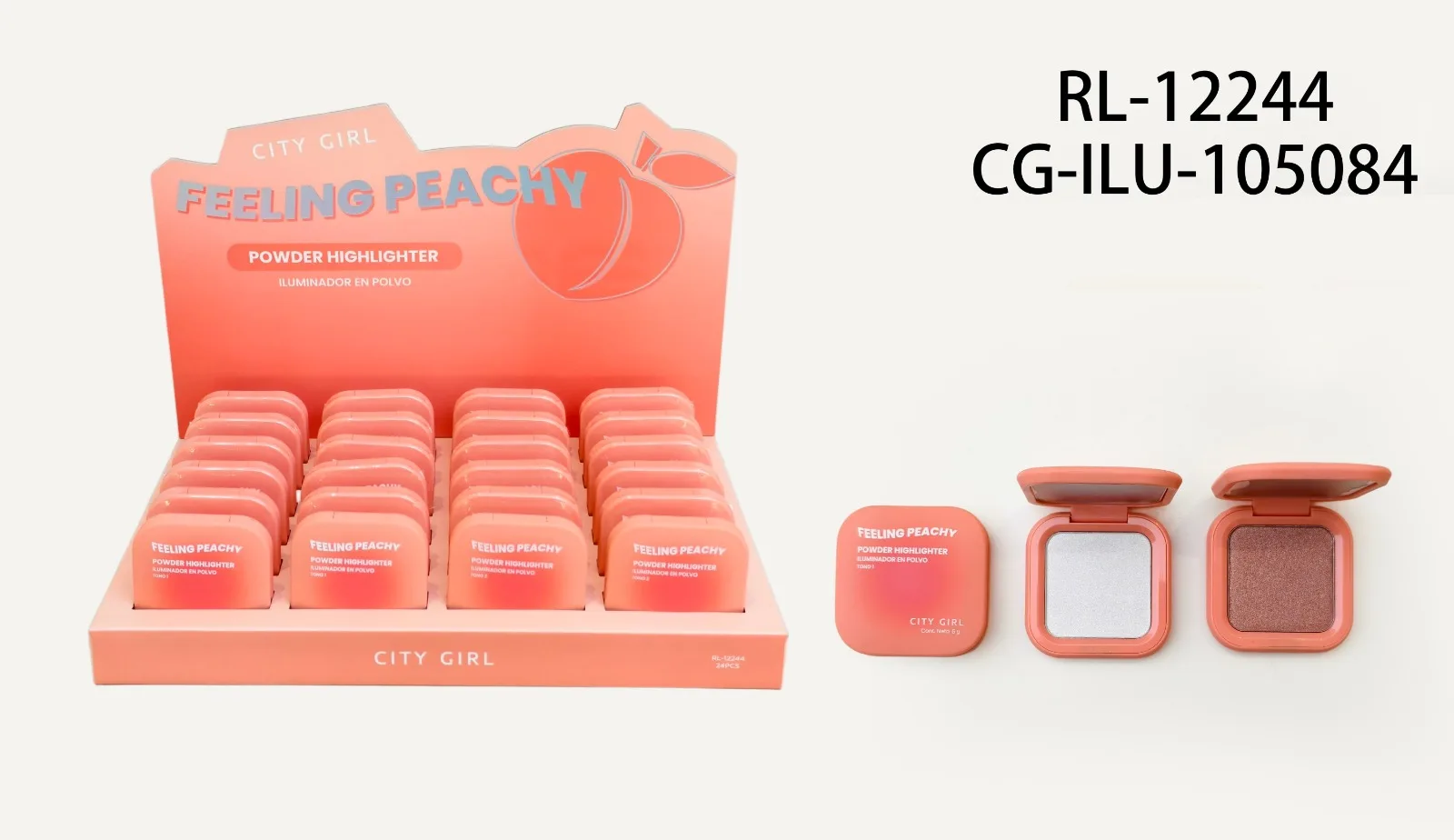 FEELING PEACHY ILUMINADOR EN POLVO