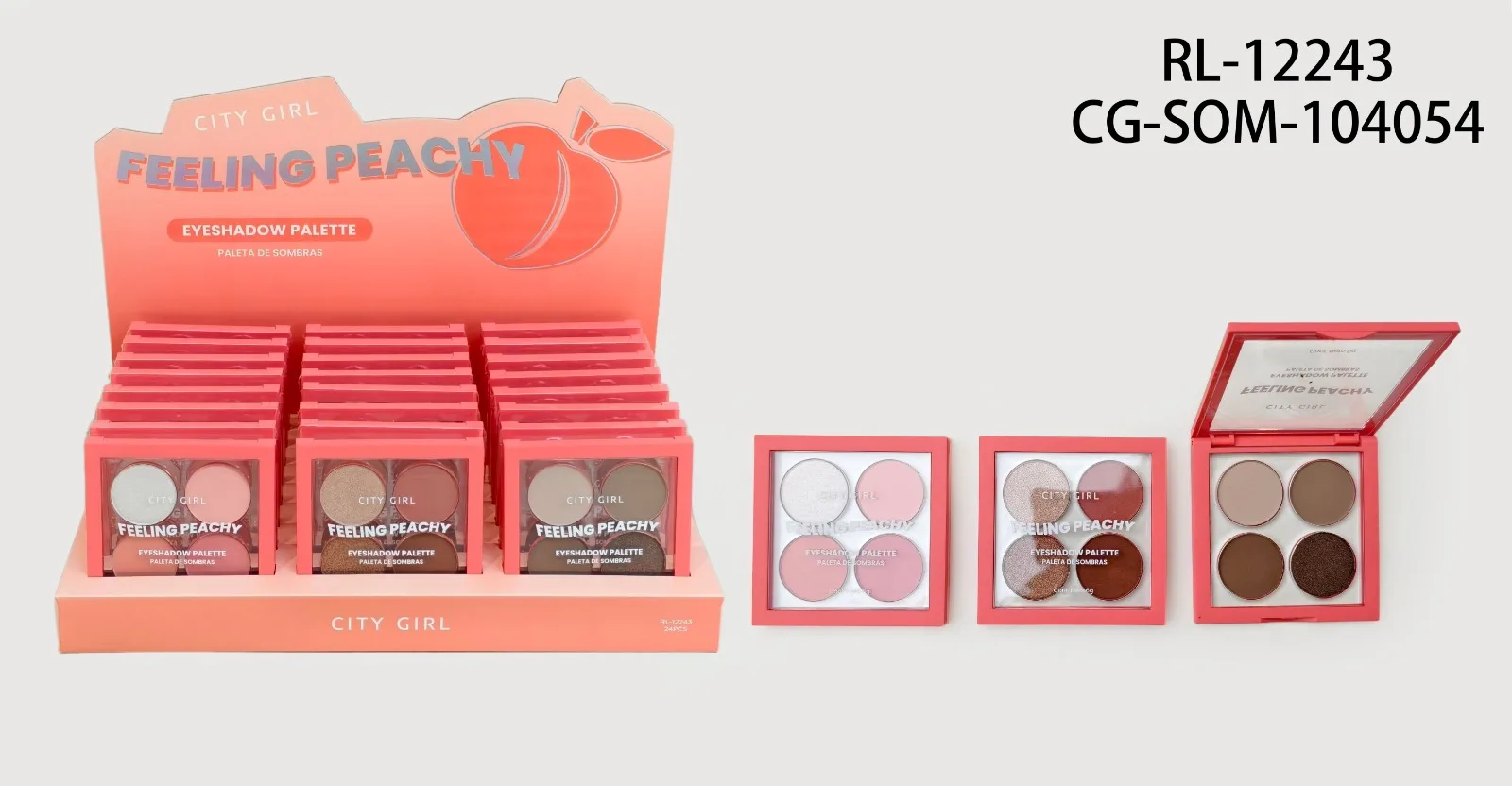 FEELING PEACHY CUARTETO DE SOMBRAS