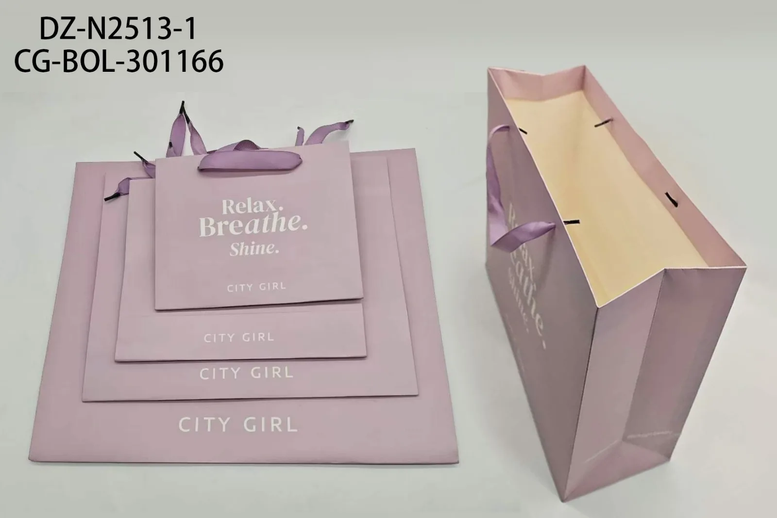 BOLSA DE REGALO LILA