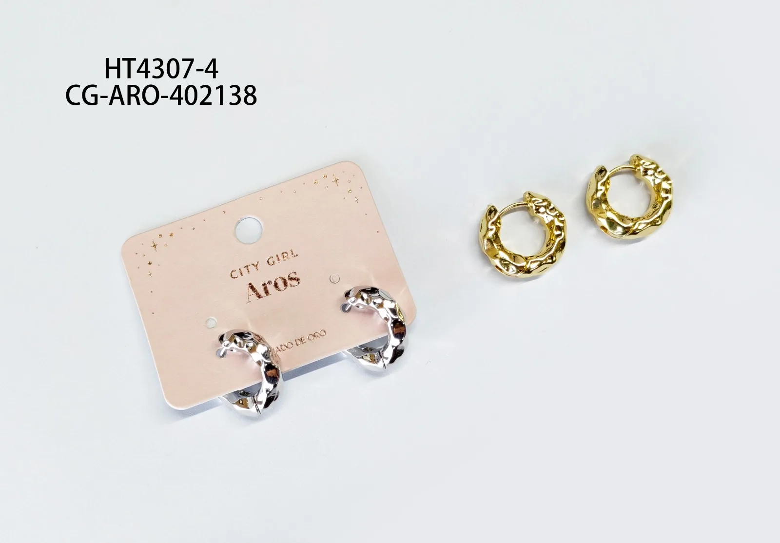 AROS BAÑADOS EN ORO