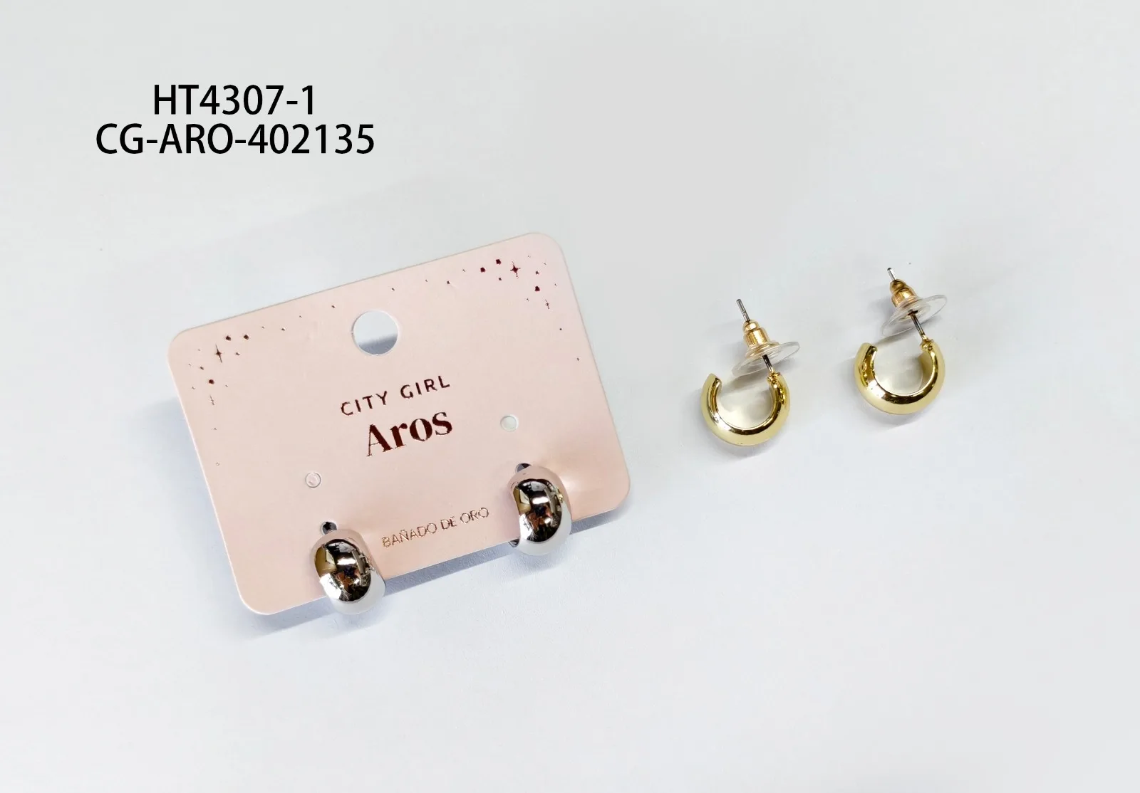 AROS BAÑADOS EN ORO