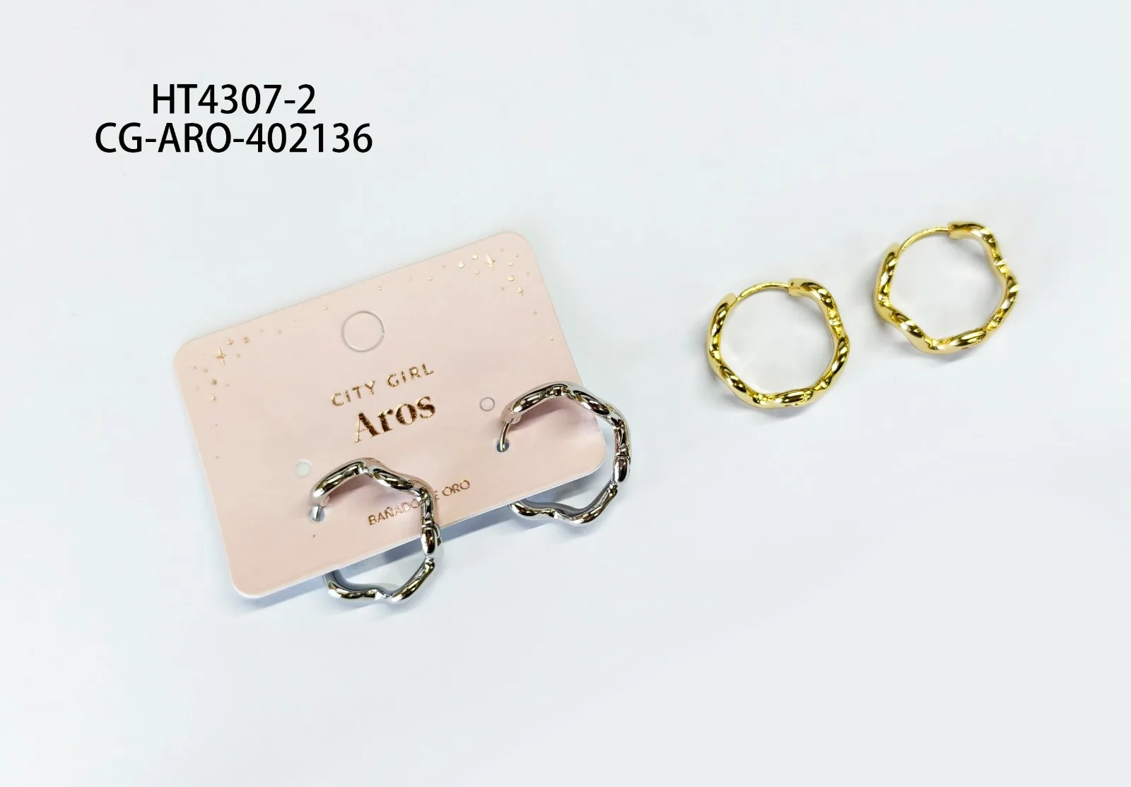 AROS BAÑADOS EN ORO