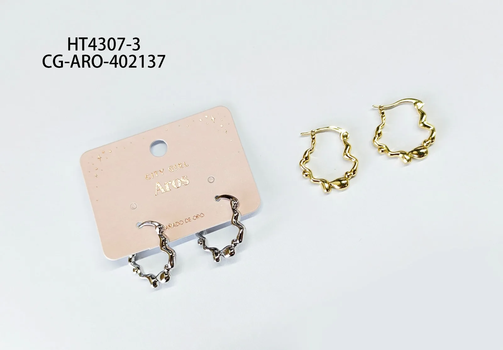 AROS BAÑADOS EN ORO