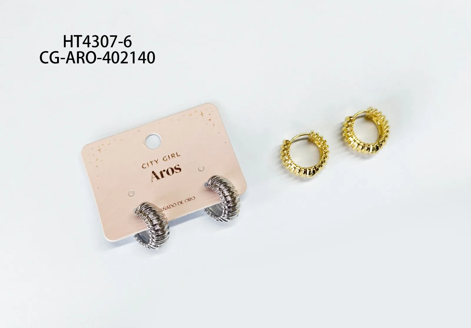 AROS BAÑADOS EN ORO