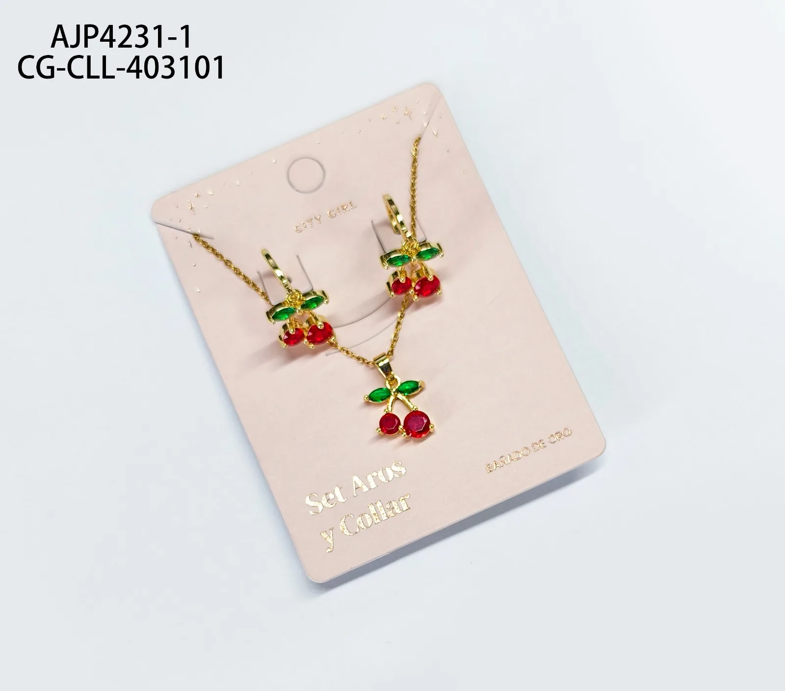 SET DE AROS Y COLLAR