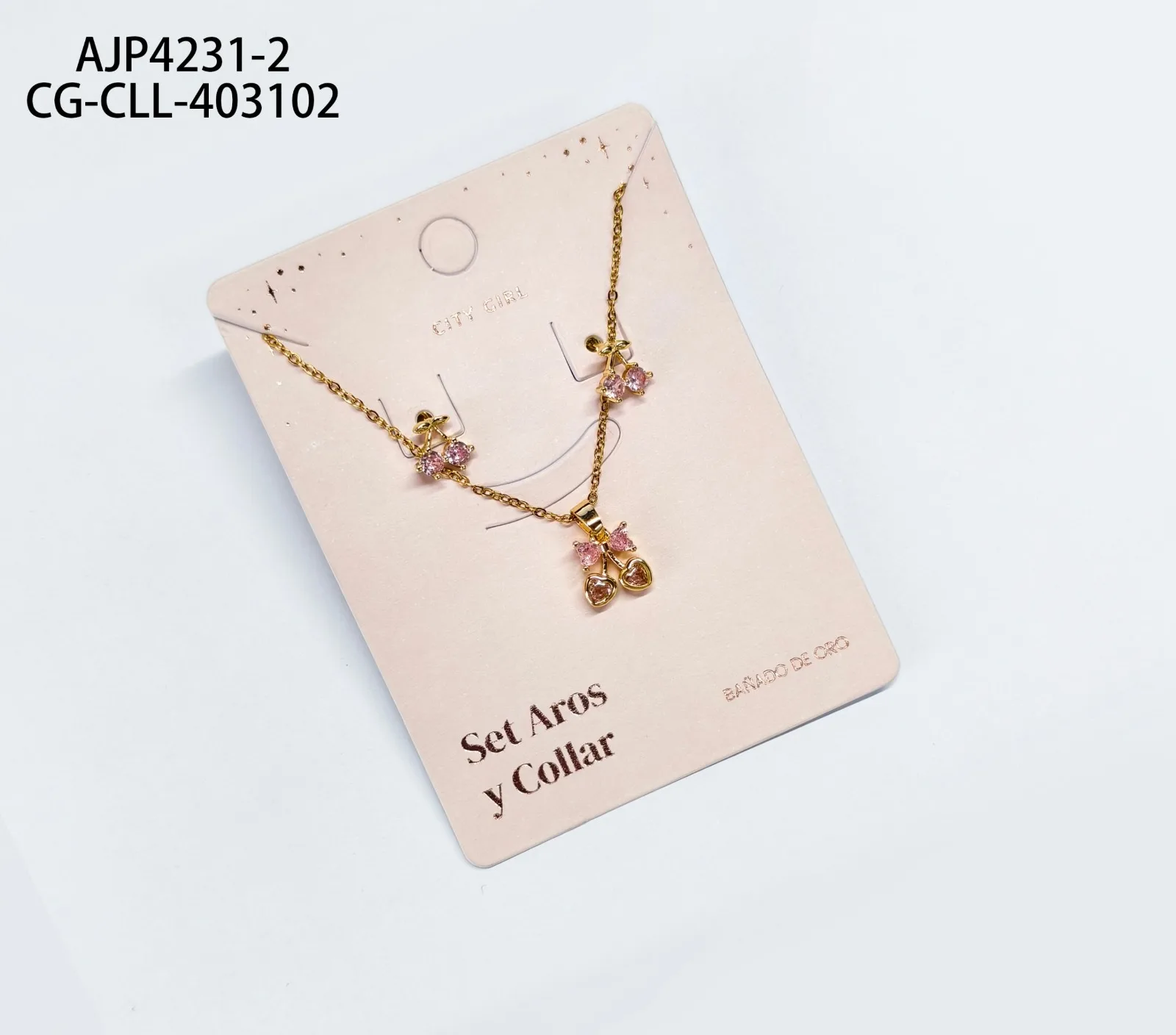 SET DE AROS Y COLLAR
