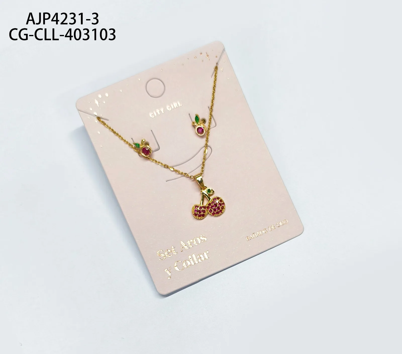 SET DE AROS Y COLLAR