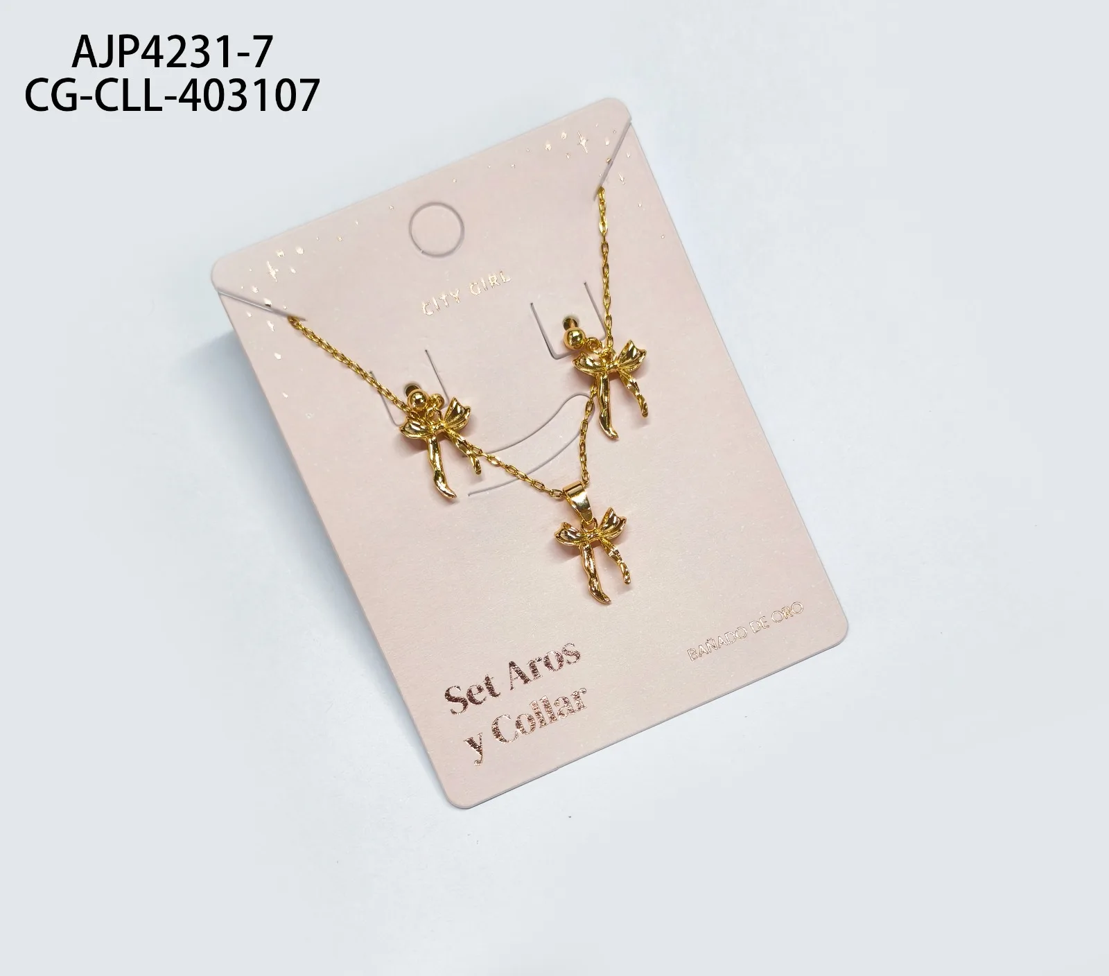 SET DE AROS Y COLLAR