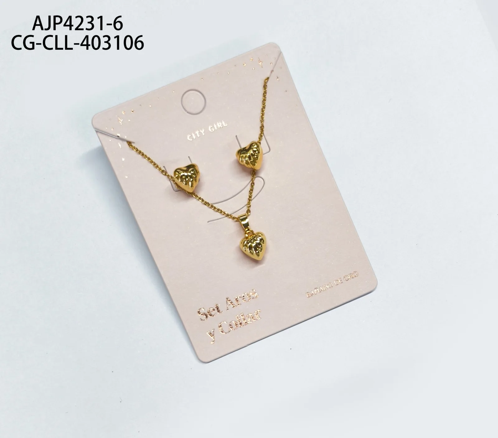 SET DE AROS Y COLLAR