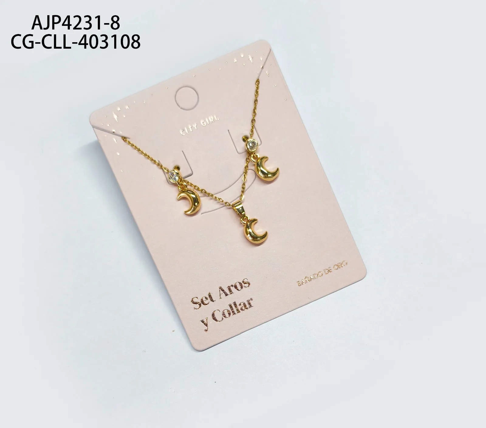 SET DE AROS Y COLLAR