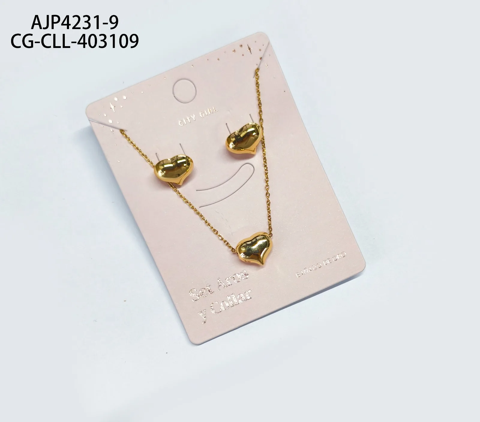 SET DE AROS Y COLLAR