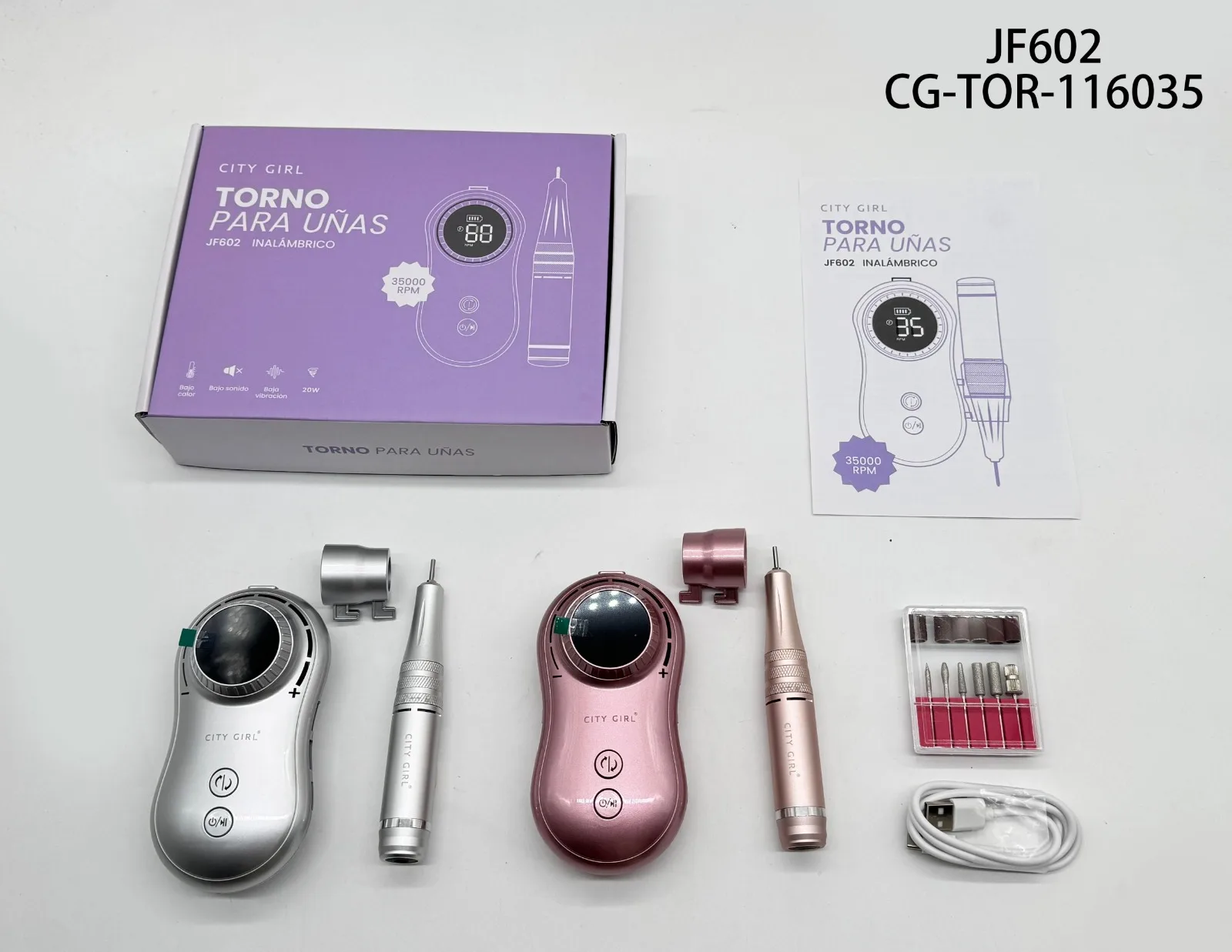 TORNO PARA UÑAS INALAMBRICO