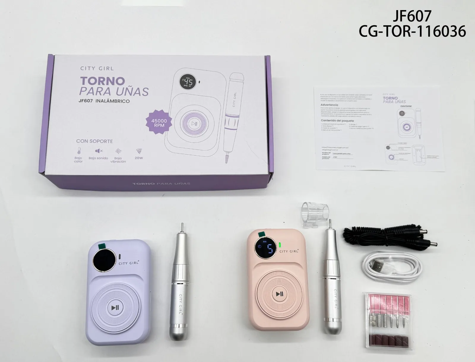 TORNO PARA UÑAS INALAMBRICO