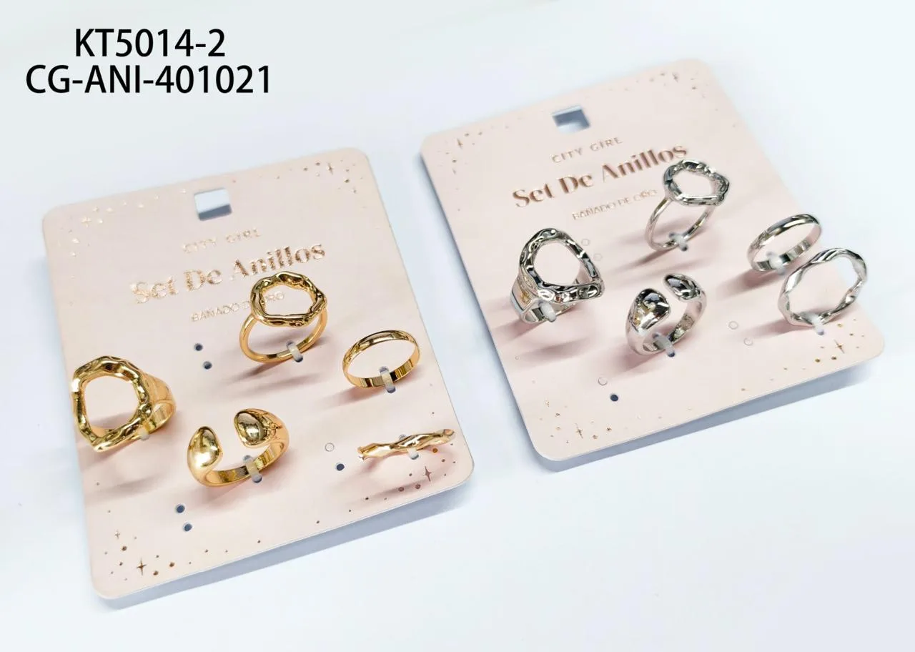 SET DE ANILLOS