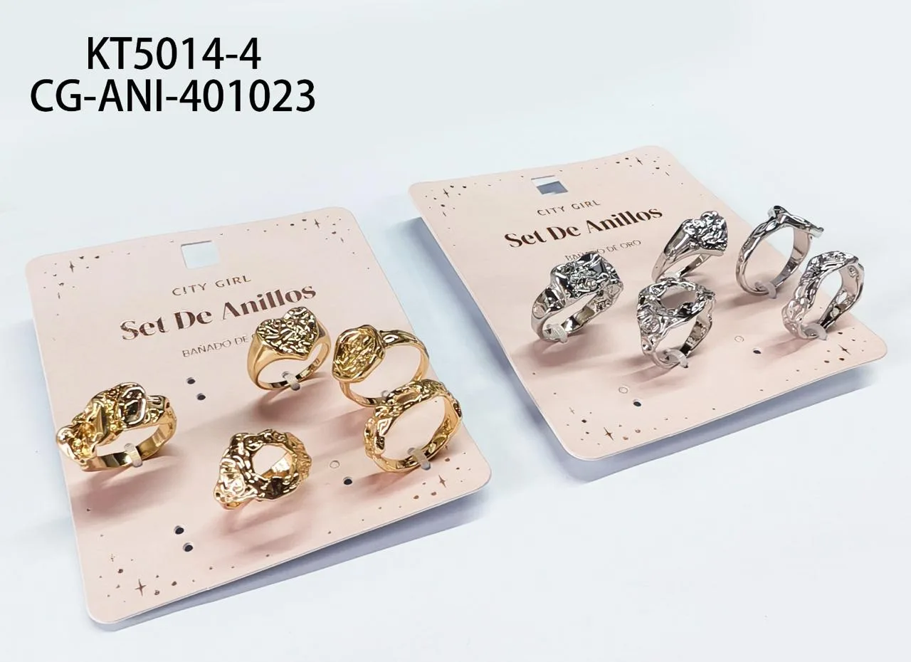 SET DE ANILLOS