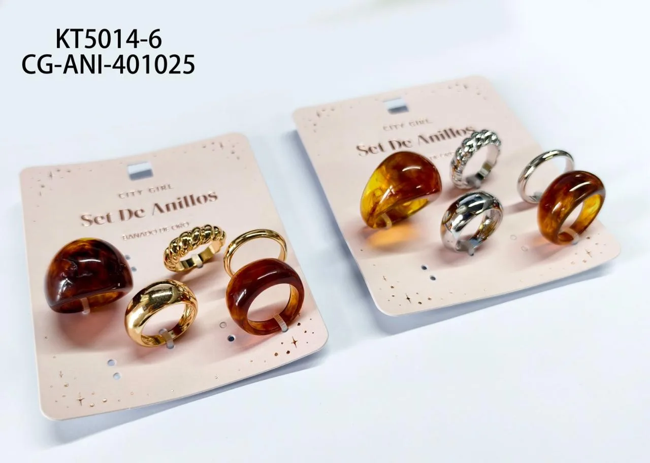 SET DE ANILLOS