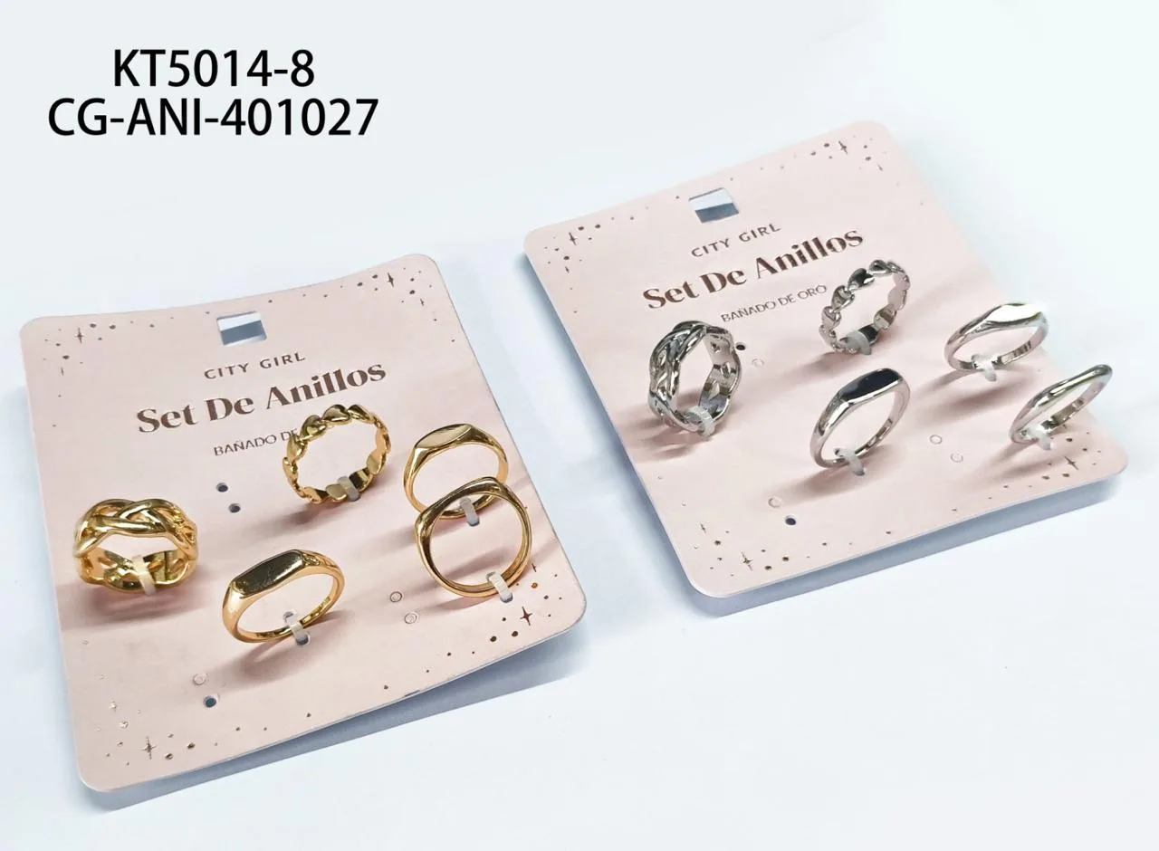 SET DE ANILLOS
