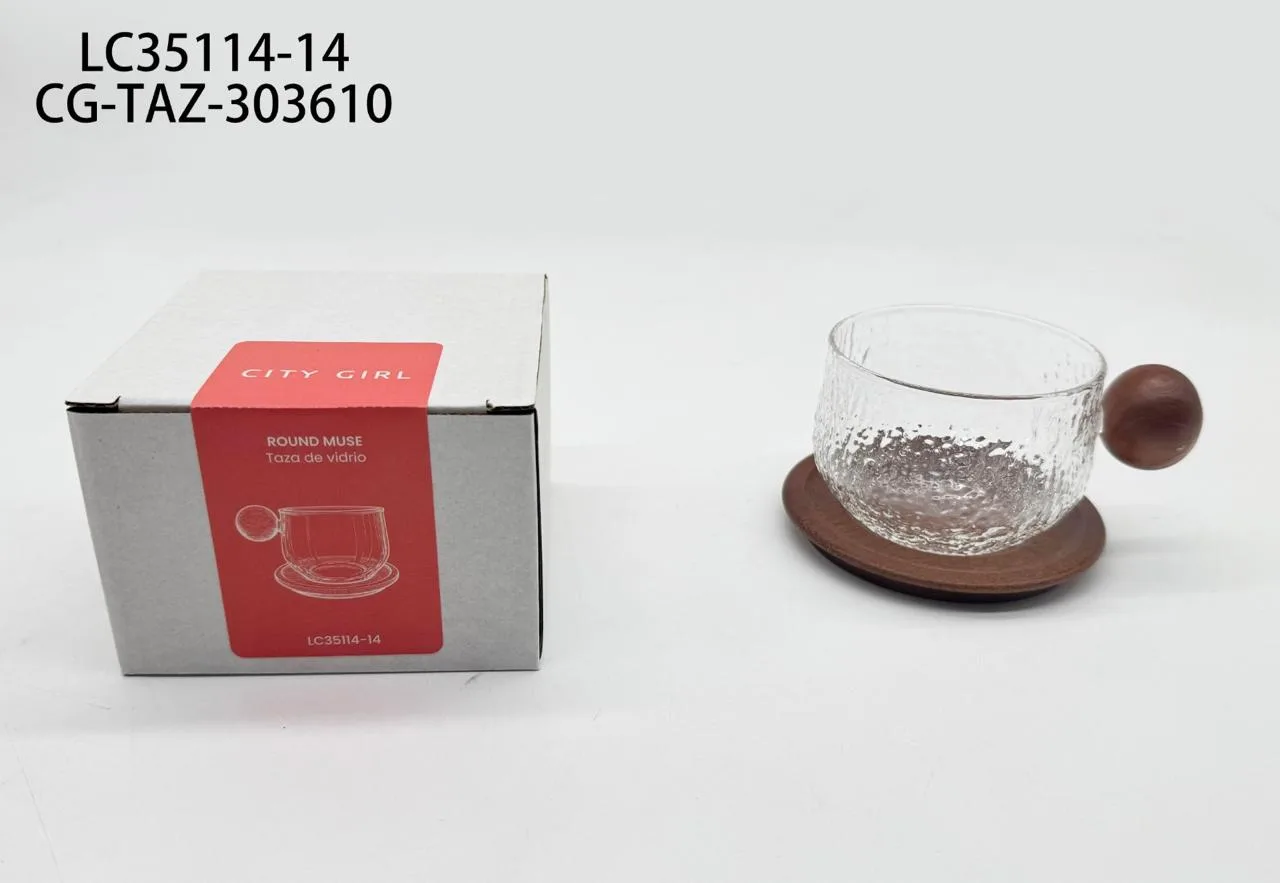 TAZA DE VIDRIO