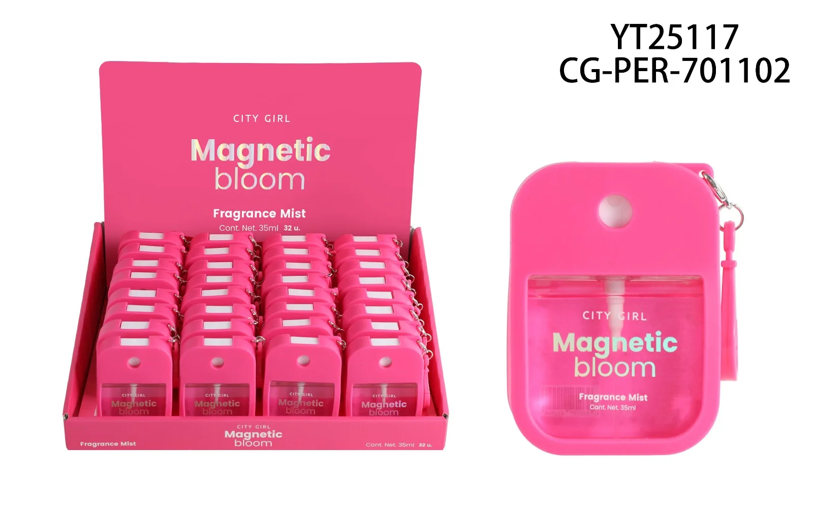 BODY SPLASH MAGNETIC BLOOM  35ml