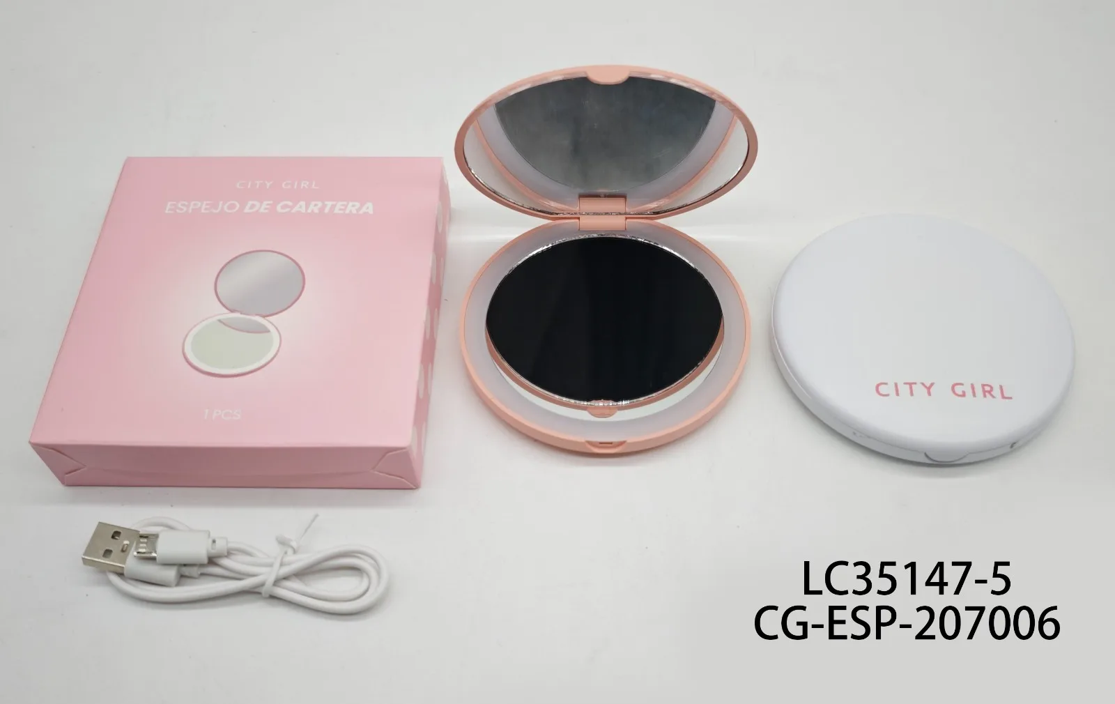 ESPEJO CON LUZ LED