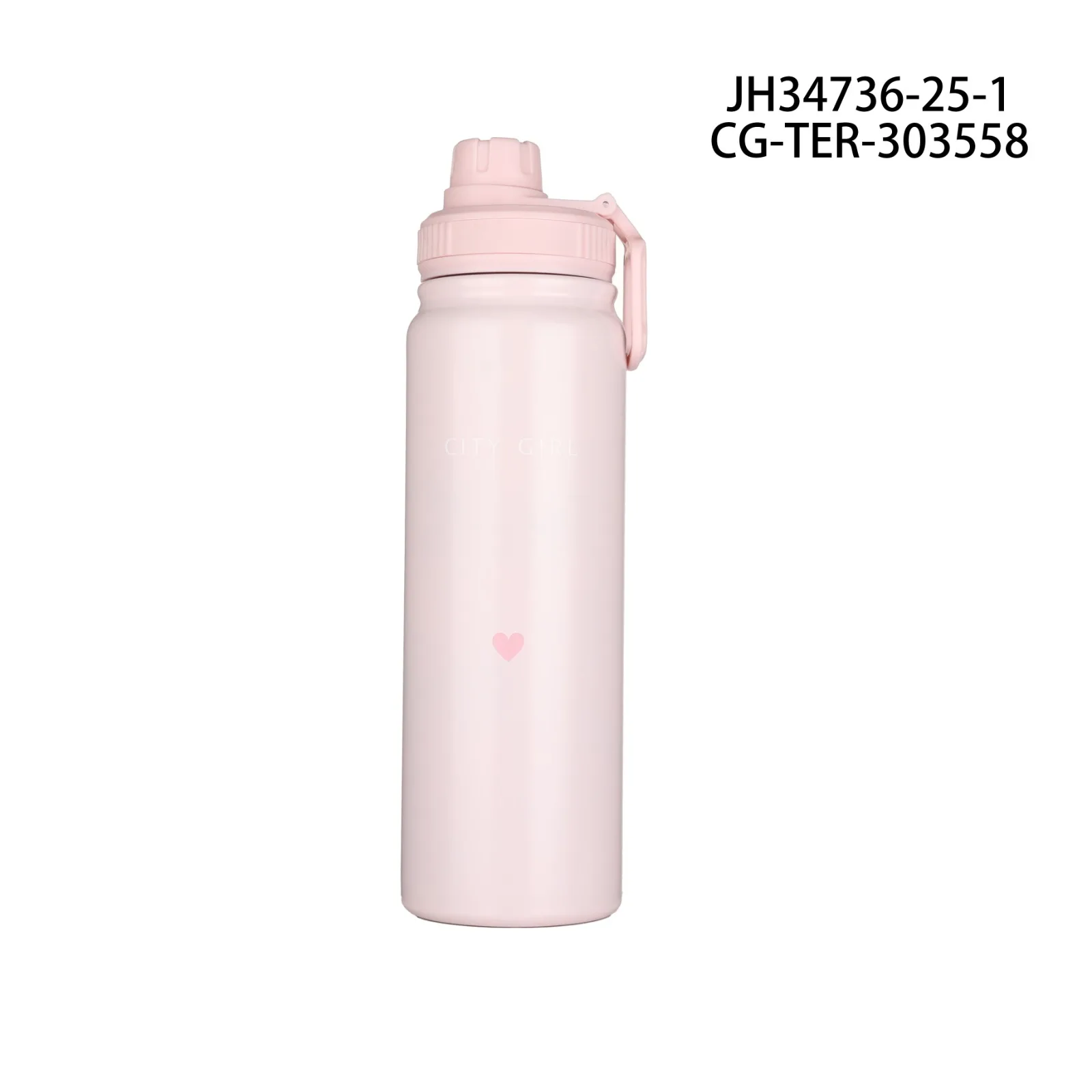 BOTELLA TERMO ROSA