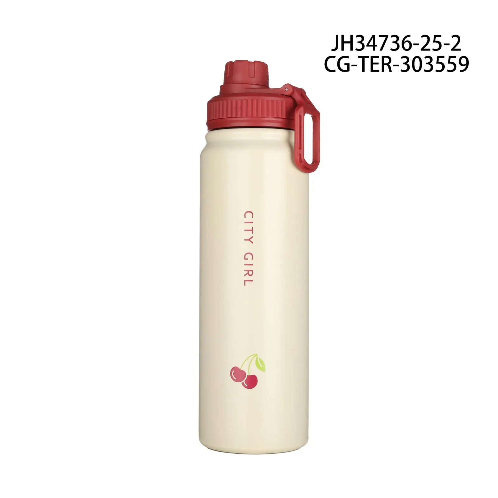 BOTELLA TERMO CEREZAS