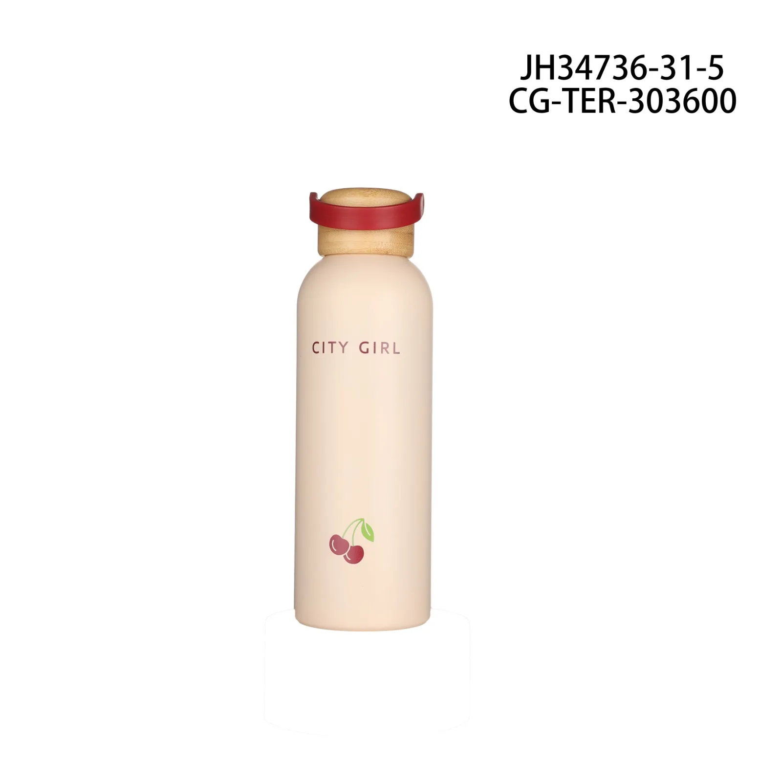 BOTELLA TERMO CEREZAS CON MANIJA