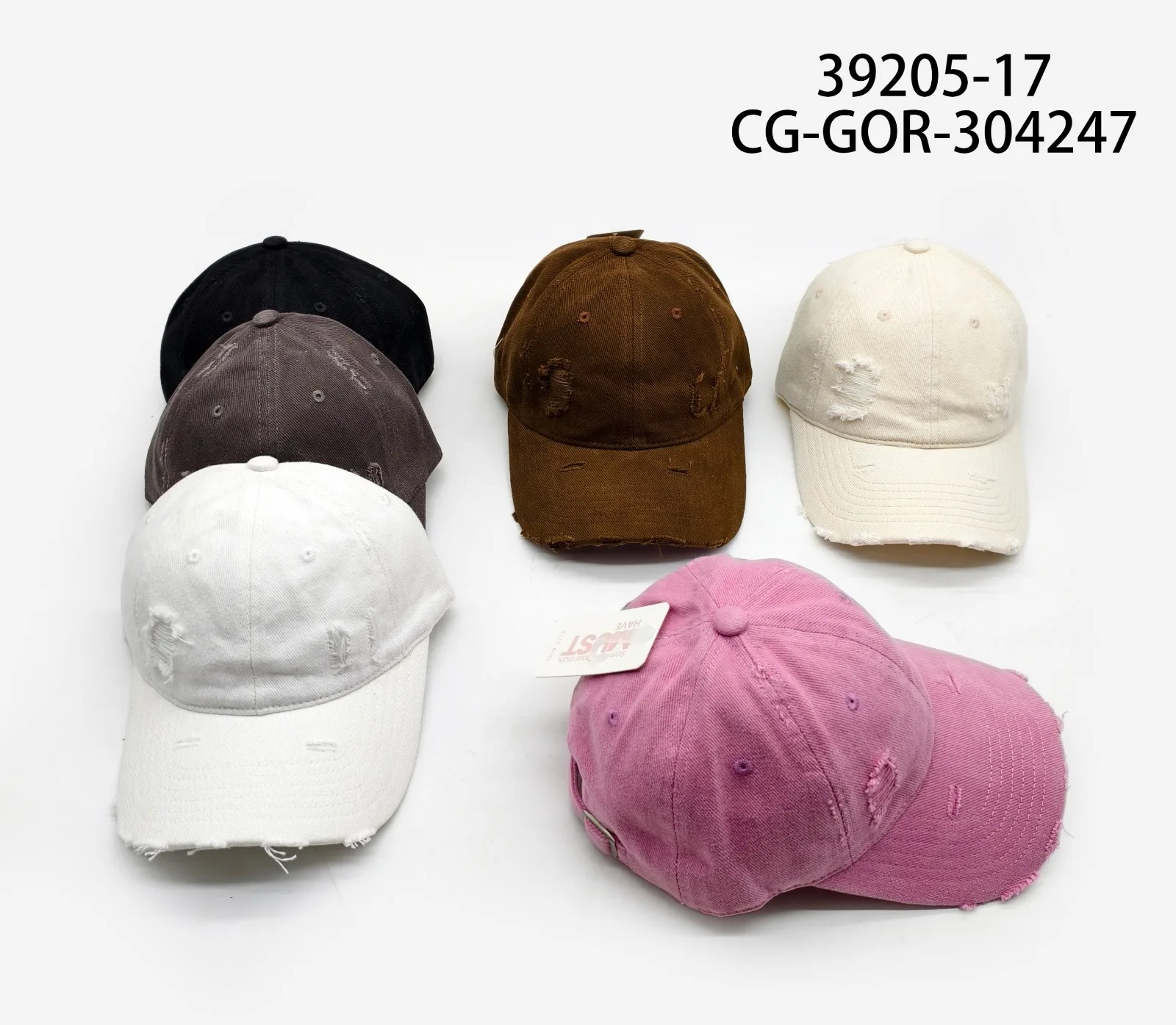 GORRA CON ROTURAS